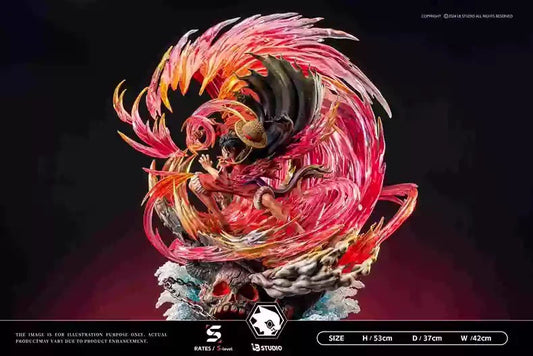 [Warehouse in Stock] LB Studio - Statue - One Piece Haki Luffy