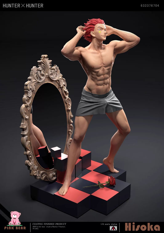 [Warehouse in Stock] Pink Bear Studio - Statue - Hunter x Hunter - Hisoka Morow