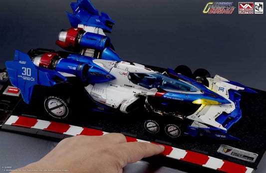 [Warehouse in Stock] Threezero  - Statue - Future GPX Cyber Formula 1/18 Super Asurada 01 3M05620W0 (Licensed)