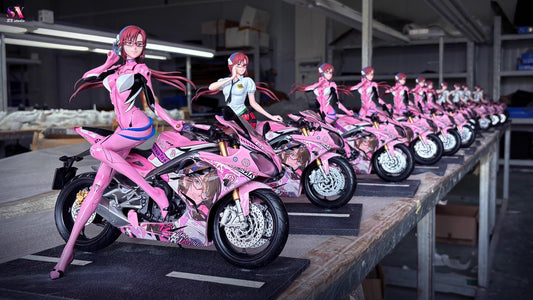 [Warehouse in Stock] SX Studio - Statue - Neon Genesis Evangelion - Motorcycle Girl Mari Makinami Illustrious