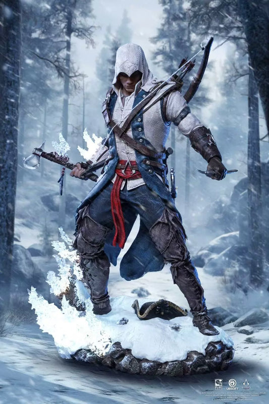 [Warehouse in Stock] Pure Arts Studio - Statue - Assassin’s Creed Animus Connor 1/8 Scale Statue (Licensed)