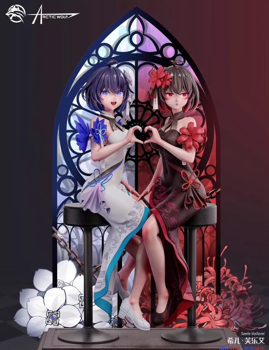 [Warehouse in Stock] Arctic Wolf Studio - Statue - Honkai Impact 3rd Seele Vollerei