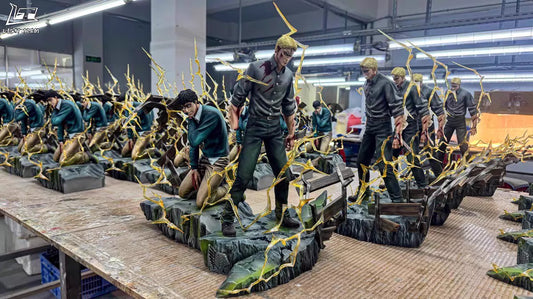 [Warehouse in Stock] Light Team Studio - Statue - Attack on Titan - Bertolt Hoover & Reiner Braun