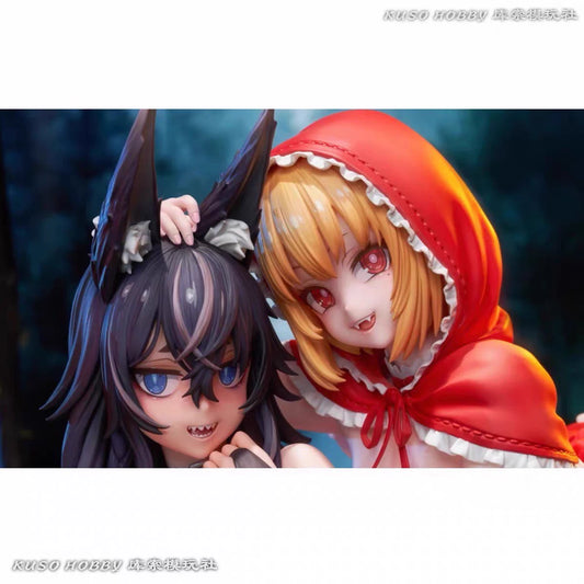 [Warehouse in Stock] Lovely Studio - PVC - Little Red Riding Hood Girl and Wolf Girl (Licensed)