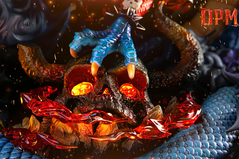 [Warehouse in Stock] OPM Studio - Statue - One Piece - Nika Luffy VS Kaido Dragon