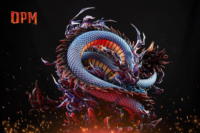 [Warehouse in Stock] OPM Studio - Statue - One Piece - Nika Luffy VS Kaido Dragon