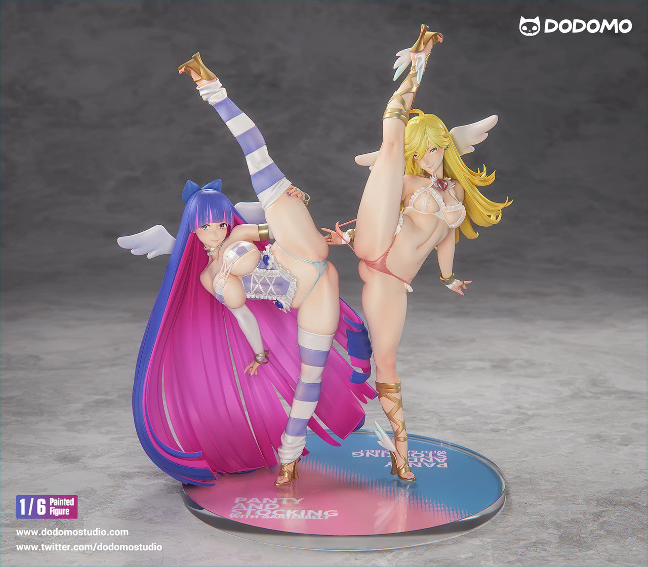 [Pre-Order] Dodomo Studio - Statue - Panty & Stocking with Garterbelt