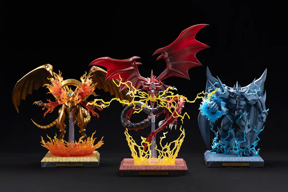 [Pre-Order] Kotobukiya - PVC - Yu-Gi-Oh! - Egyptian God Statue set (The Winged Dragon of Ra & Slifer the Sky Dragon & Obelisk the Tormentor) (Licensed)