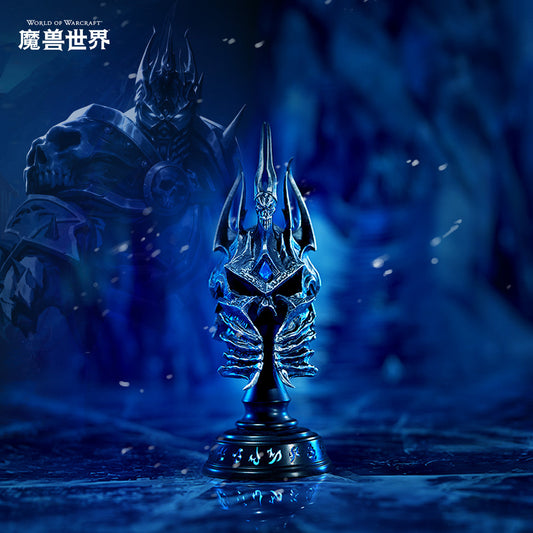 [Pre-Order Closed] Blizzard Entertainment - World of Warcraft - Helm of Domination Metal Replica Desktop Ornament BLZ011 (Licensed)
