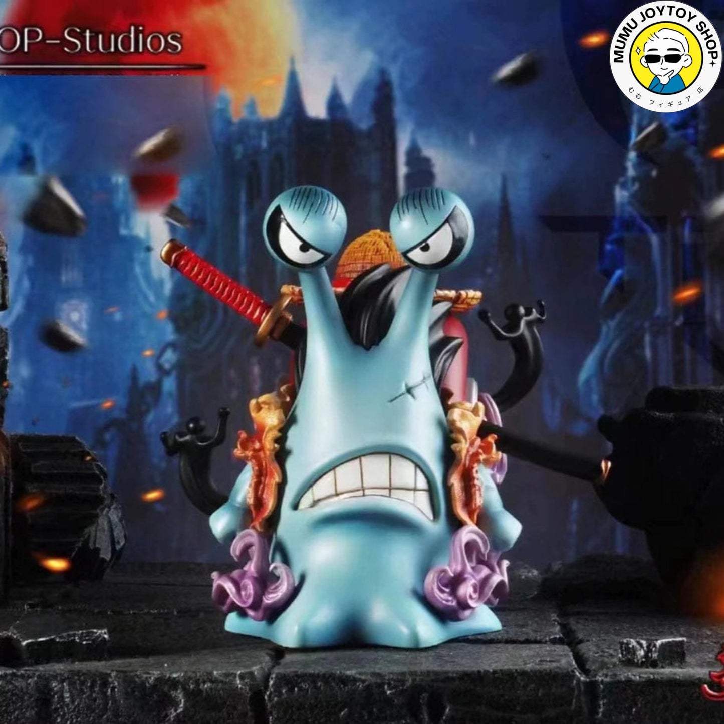 [In stock] TOP Studio - Statue - One Piece - Nightmare Monkey D Luffy Den Den Mushi