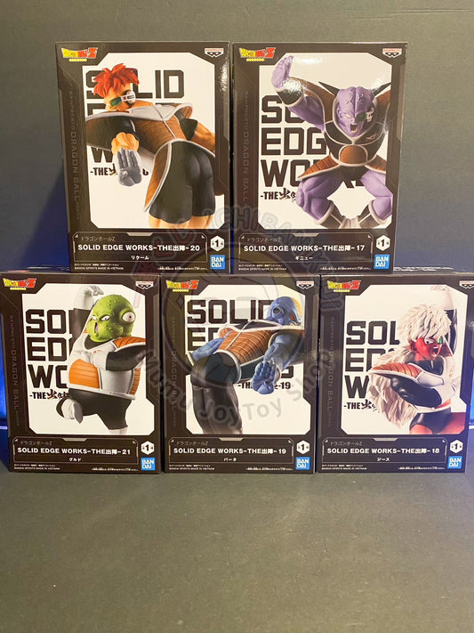 Dragon Ball Z - SOLID EDGE WORKS - THE出陣-17-21 - Ginyu Force set