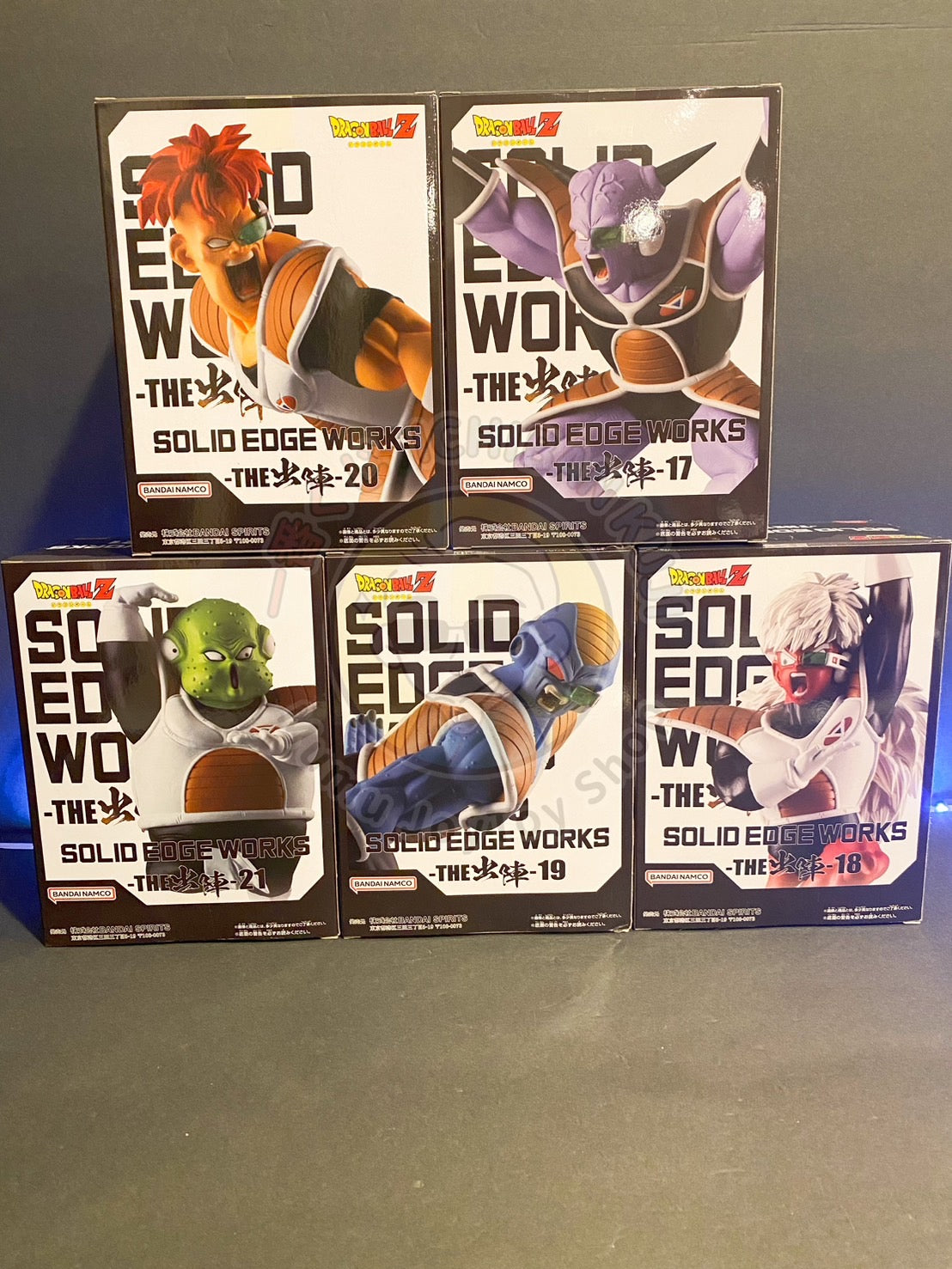 Dragon Ball Z - SOLID EDGE WORKS - THE出陣-17-21 - Ginyu Force set