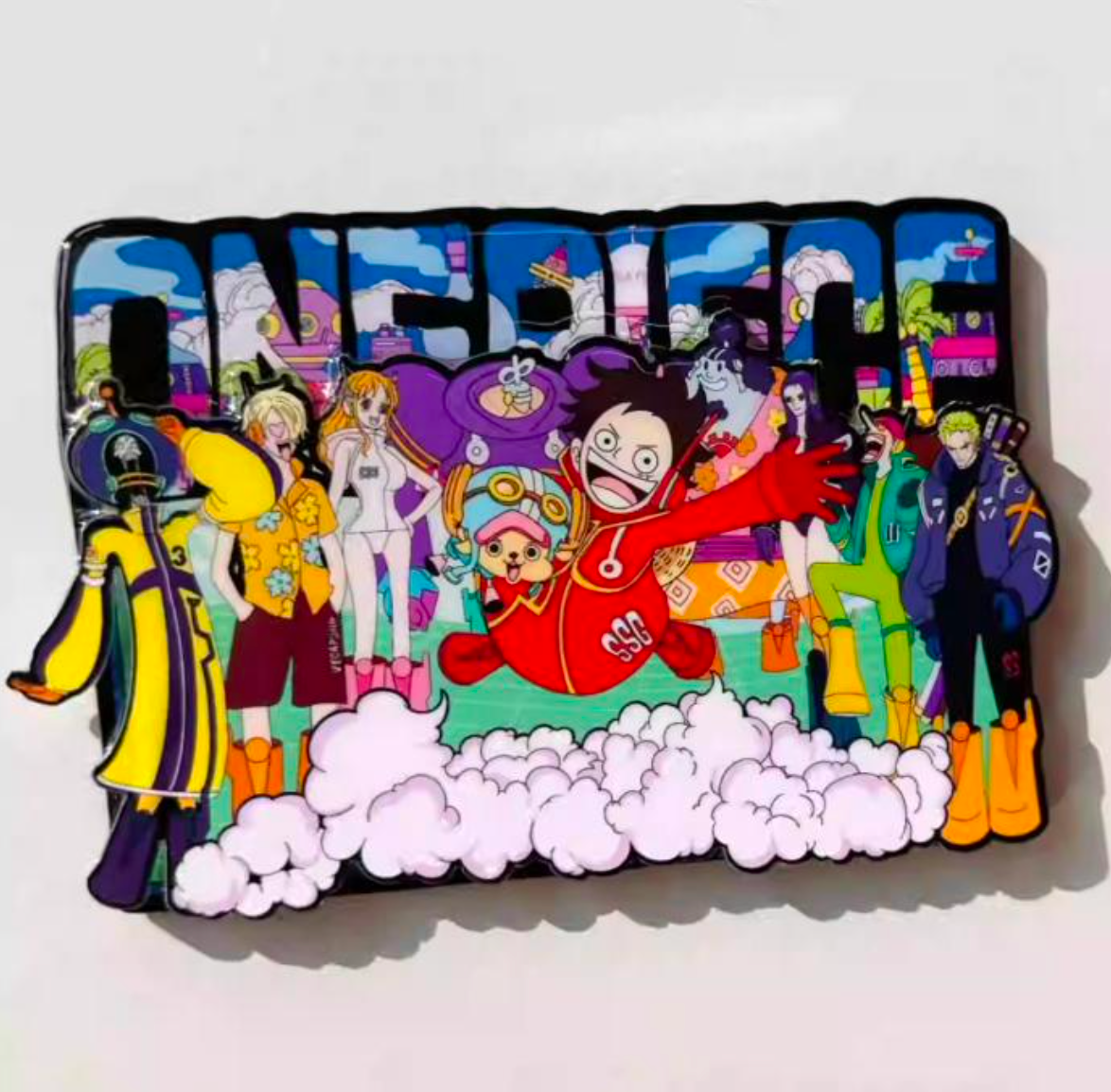 3D One Piece Fridge Magnet