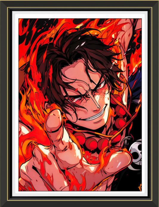 (Pre-Order)One Piece-Law- Handmade Multilayer 3D paper carving Wall Art