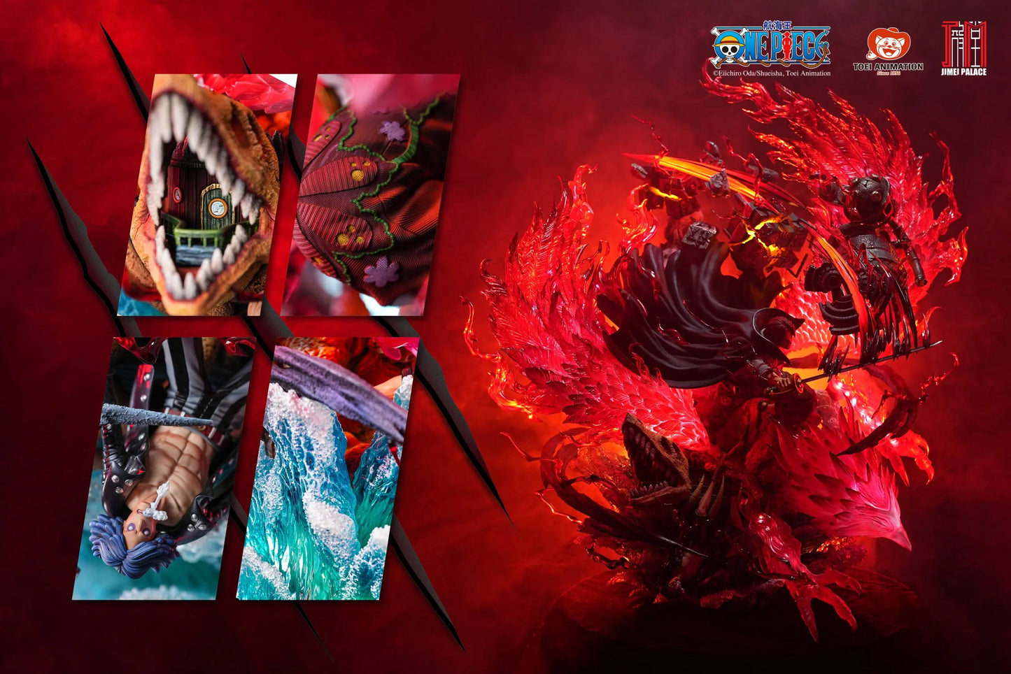 [Pre-Order Closed] Jimei Palace - Statue - One Piece SHANKS - Kamusari (Licensed)