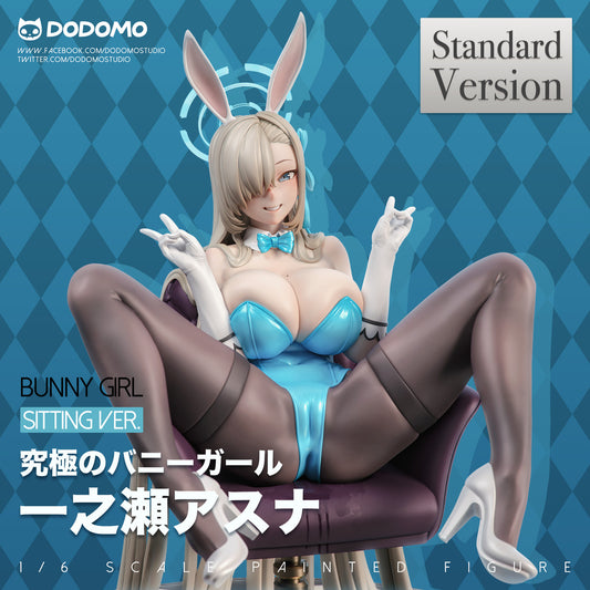 [Last One] Dodomo Studio - Statue - Blue Archive - Reverse Bunny Girl Itinose asena sitting Ver.