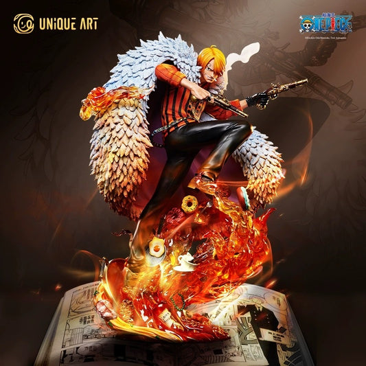 [Warehouse in Stock] UNiQUE ART Studio - Statue - One Piece - Sanji (Licensed)