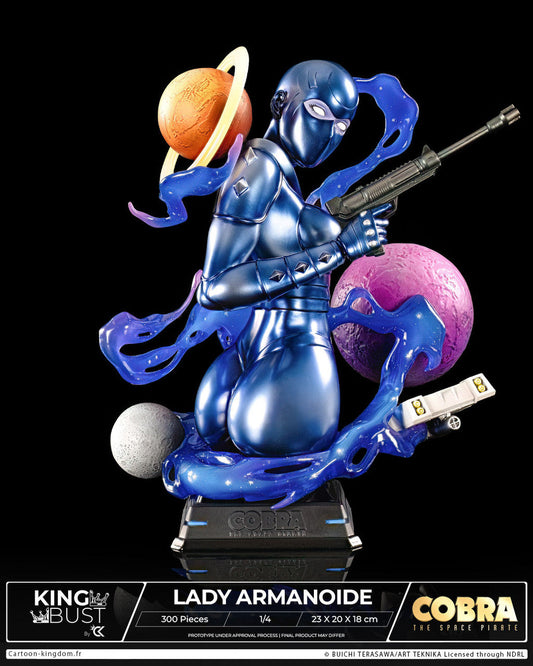 [Pre-Order Closed] Cartoon Kingdom Studio - Statue - The space pirate Cobra Lady Armanoide Bust (Licensed)