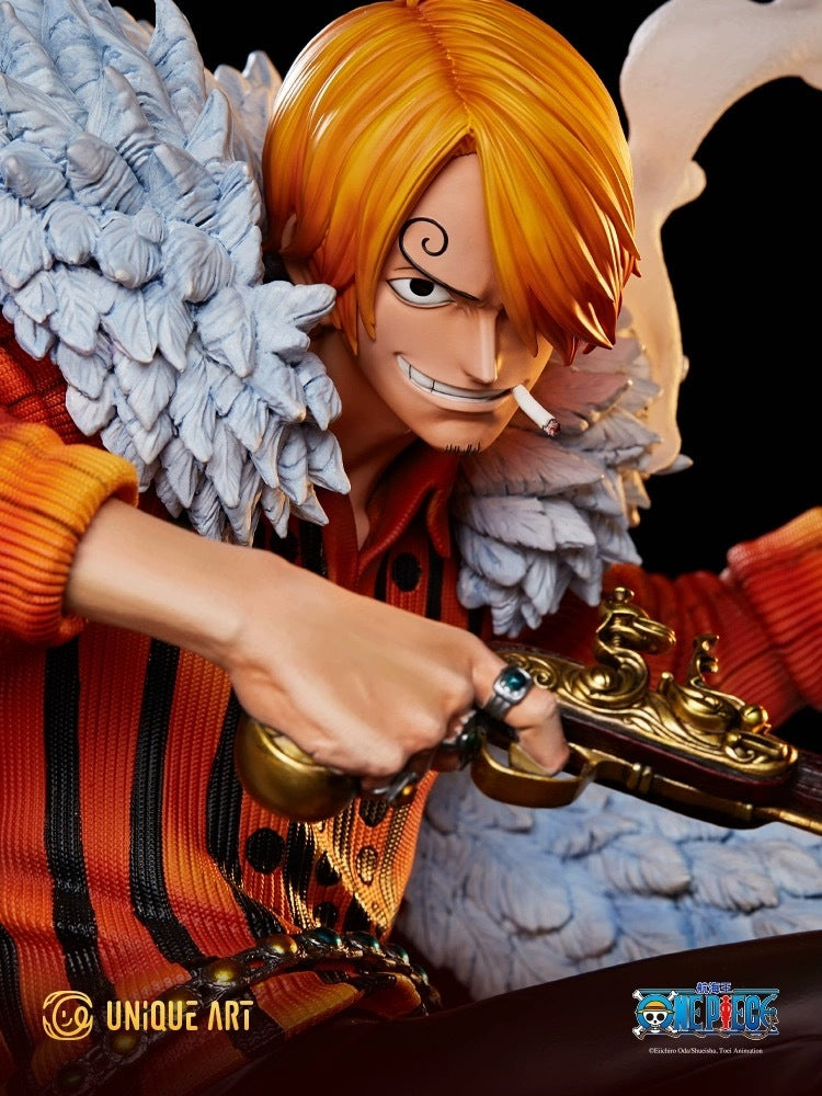 [Warehouse in Stock] UNiQUE ART Studio - Statue - One Piece - Sanji (Licensed)