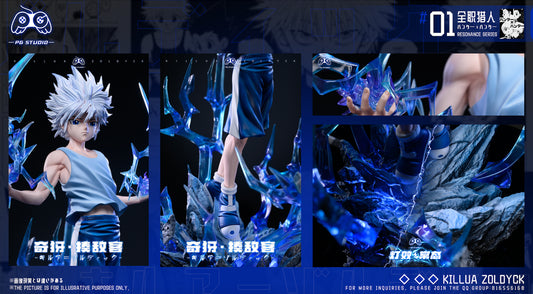 [Warehouse in Stock] PG Studio - Statue - Hunter x Hunter - Killua·Zoldyck 3.0 (1/4)