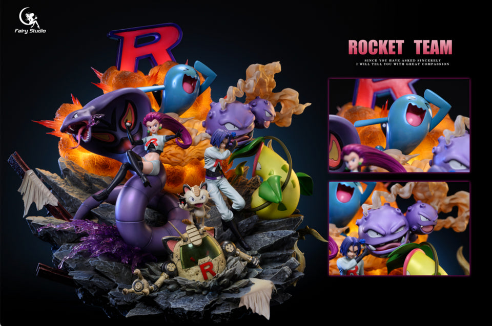[Warehouse in stock] Fairy Studio - Statue - Pokémon - Team Rocket Jessie and James