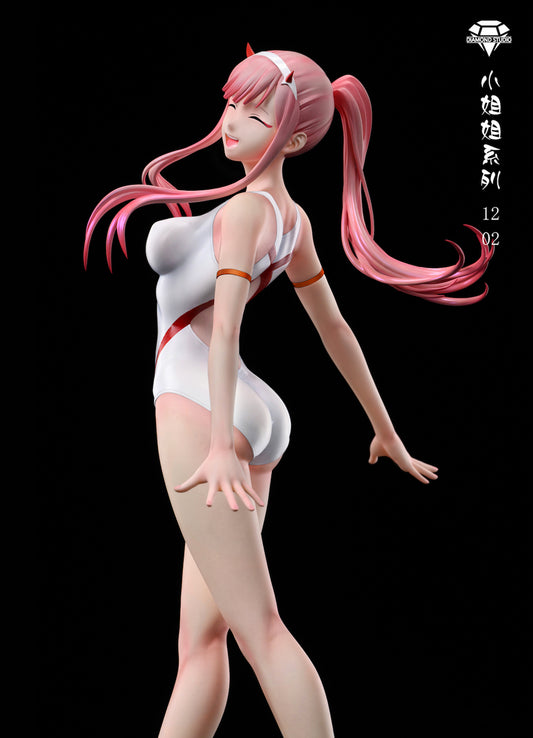 [Warehouse in Stock] Diamond Studio - Statue - DARLING in the FRANXX Little Sister Beach Series Zero Two