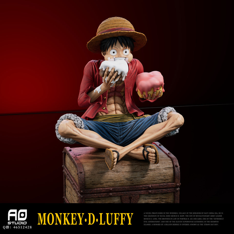 [Warehouse in Stock] AO Studio - Statue - One Piece Three Pirate Brothers Resonance Series - Monkey D. Luffy