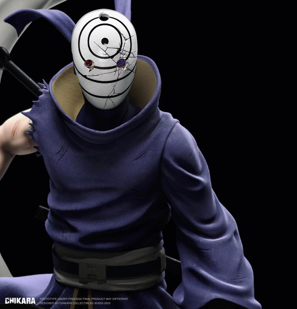 [Warehouse in Stock] CHIKARA Studio - Statue - Naruto - Uzumaki Naruto VS Uchiha Obito