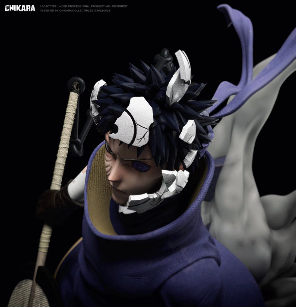 [Warehouse in Stock] CHIKARA Studio - Statue - Naruto - Uzumaki Naruto VS Uchiha Obito