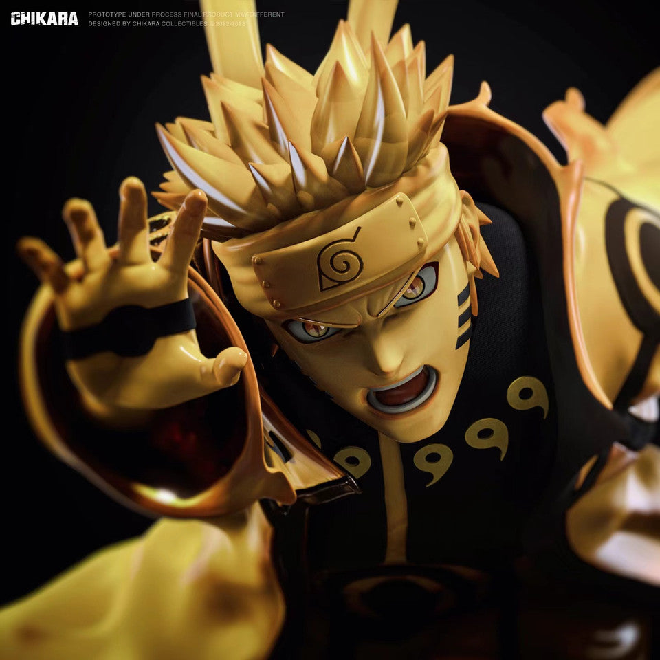 [Warehouse in Stock] CHIKARA Studio - Statue - Naruto - Uzumaki Naruto VS Uchiha Obito
