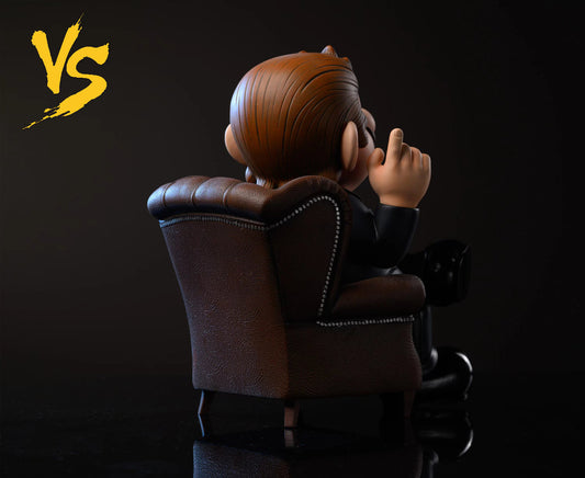 [Warehouse in Stock] VS Studio - Statue - Super Mario Godfather Mario