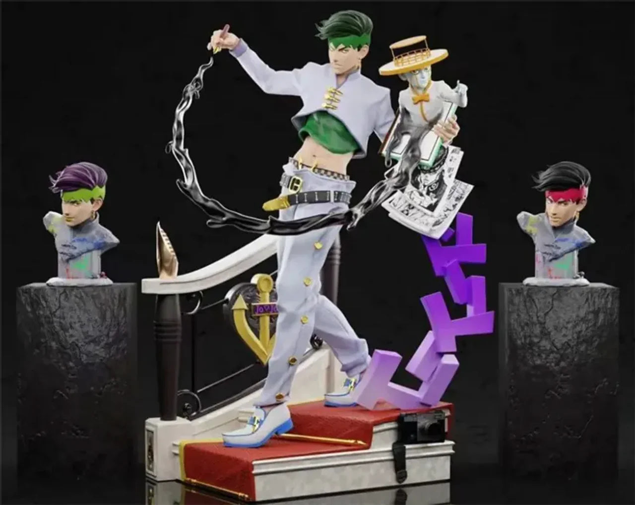 [Warehouse in Stock] Player 1 Studio - Statue - JoJo's Bizarre Adventure Kishibe Rohan and Heaven's door
