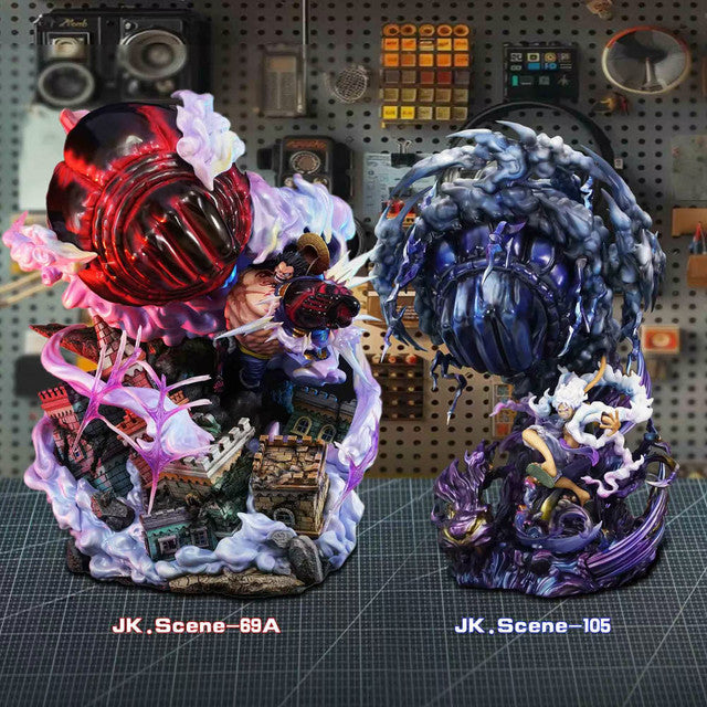 [Warehouse in stock] JacksDo Studio - Statue - One Piece POPMAX Nika Luffy Base Bajrang Gun