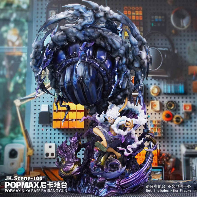 [Warehouse in stock] JacksDo Studio - Statue - One Piece POPMAX Nika Luffy Base Bajrang Gun