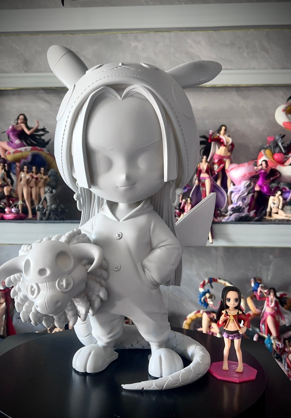 [Warehouse in Stock] Super Guai Studio & Cit Studio - Statue - One Piece - Pikachu Boa Hancock