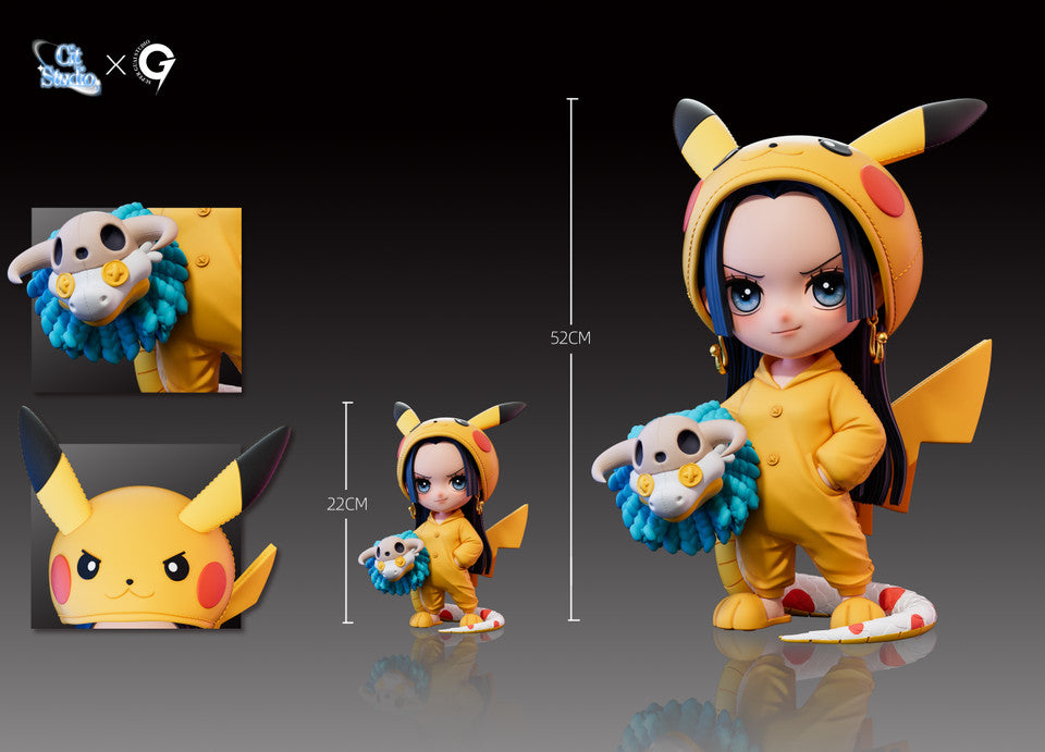 [Warehouse in Stock] Super Guai Studio & Cit Studio - Statue - One Piece - Pikachu Boa Hancock