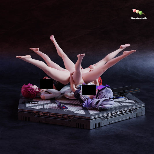 [Warehouse in Stock] Maruko Studio - Statue - Honkai: Star Rail - Himeko & Silver Wolf & Kafka