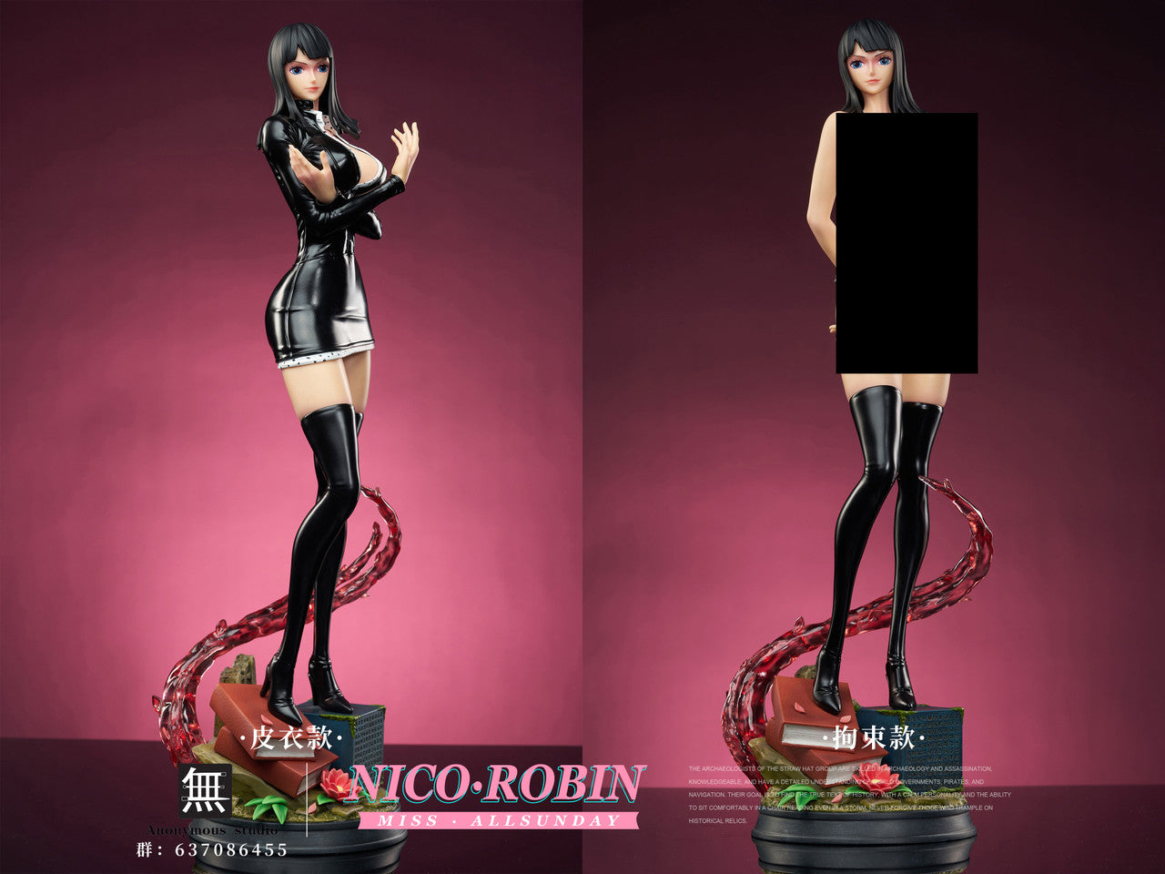 [Warehouse in Stock] Anonymous Studio - Statue - One Piece Series - Justice Robin