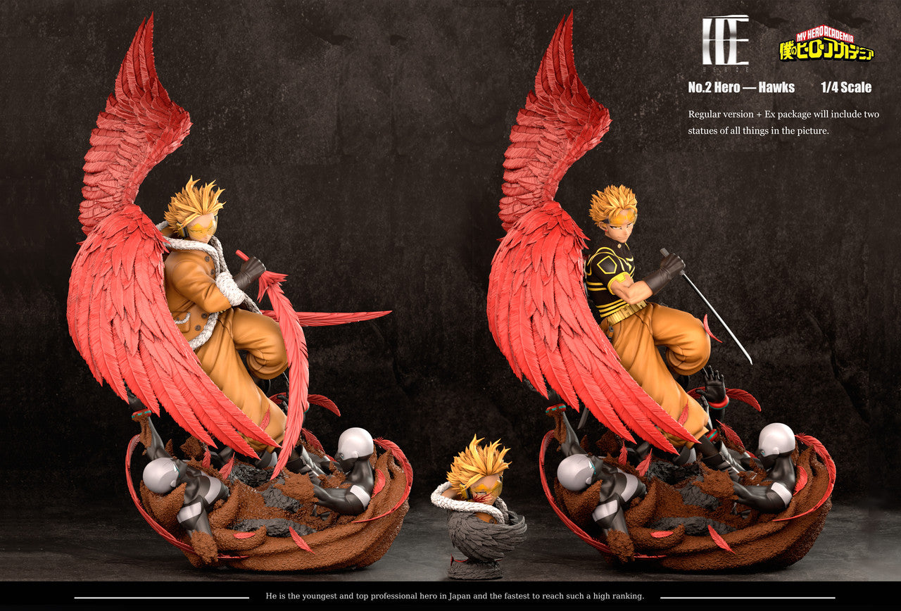 [Warehouse in Stock] Héroe Collectibles - Statue - My Hero Academia - Hawks EX version