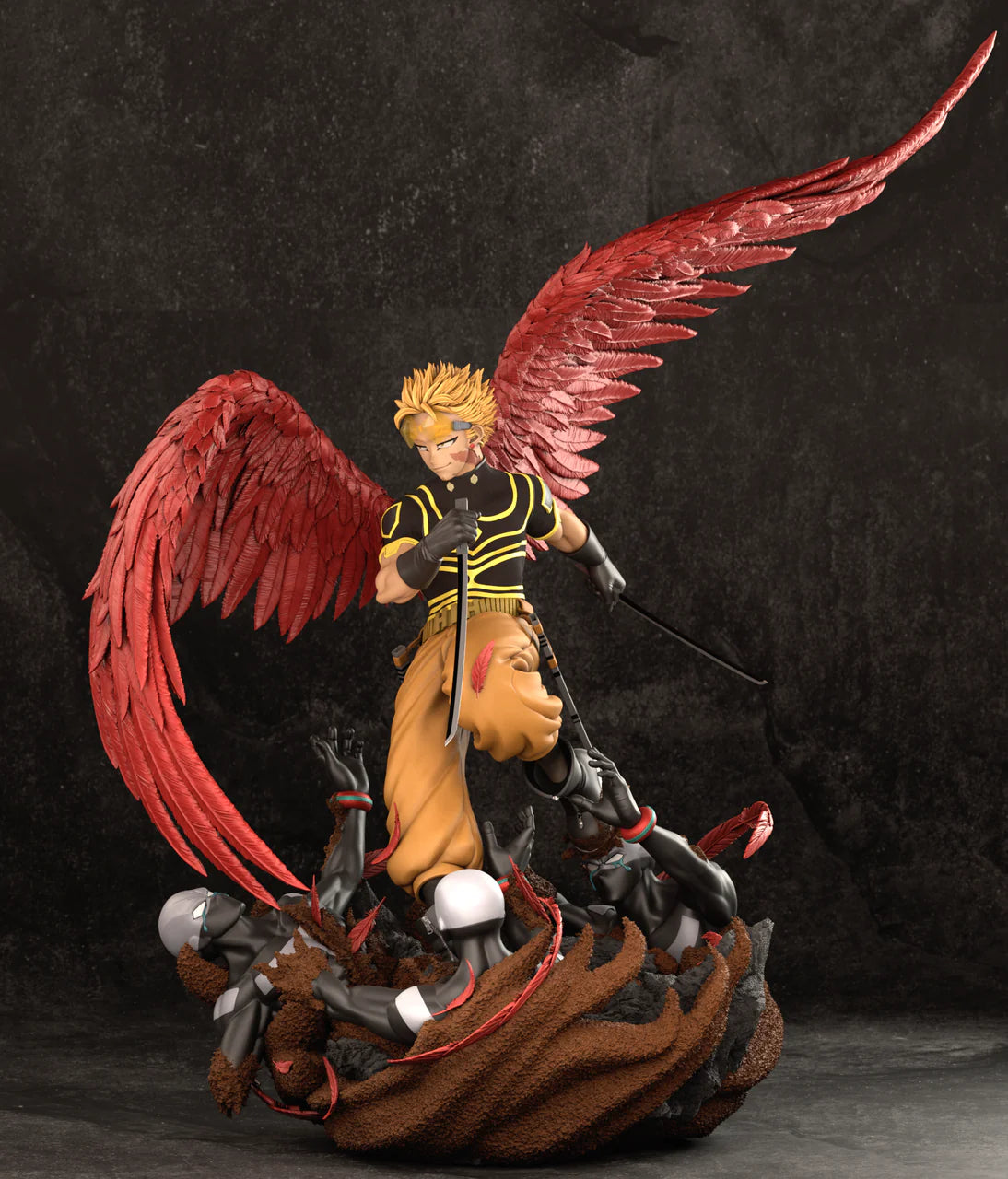 [Warehouse in Stock] Héroe Collectibles - Statue - My Hero Academia - Hawks EX version