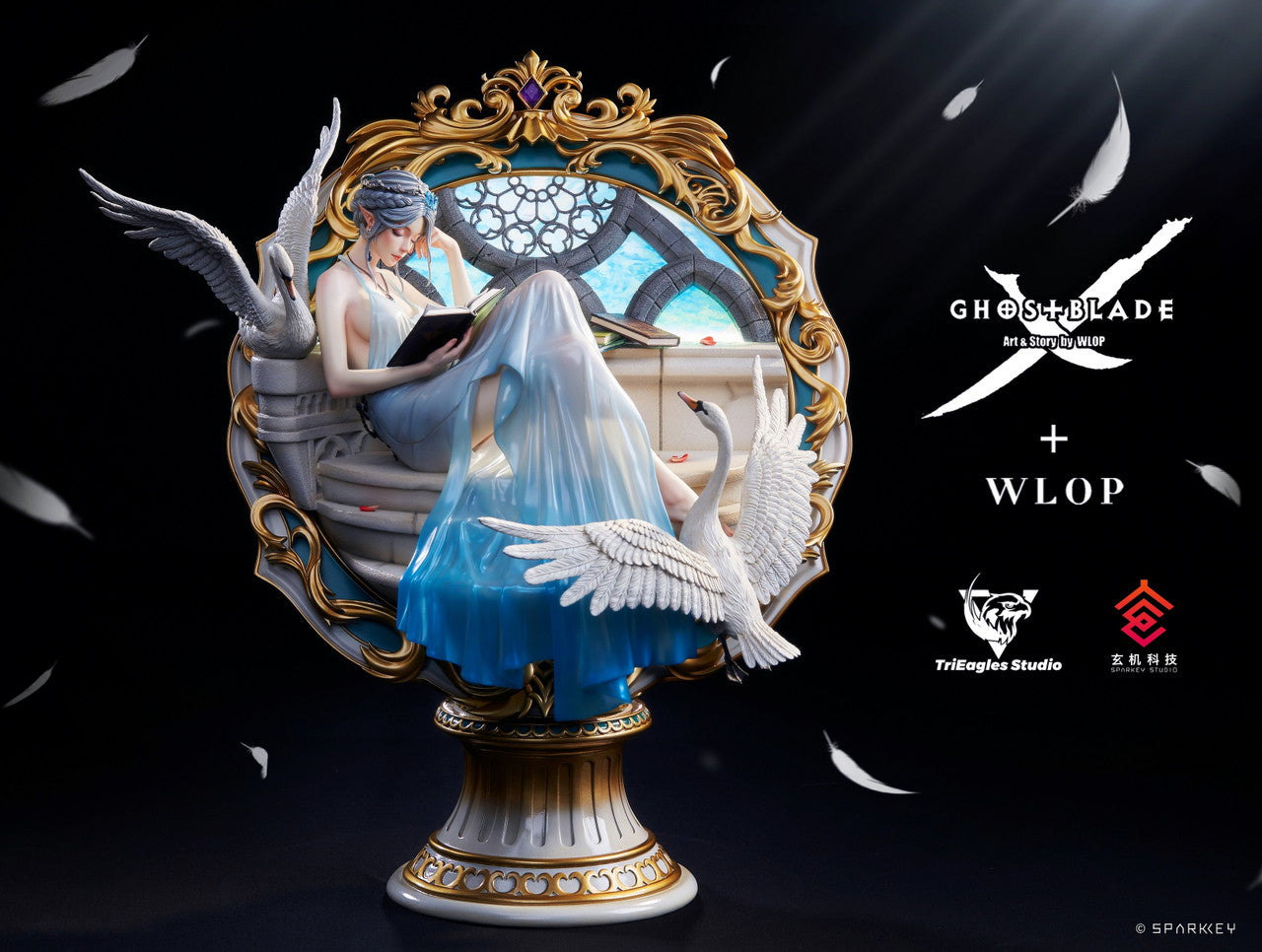 [Warehouse in Stock] TriEagles Studio - Statue - Ghost Blade - Swan (Licensed)