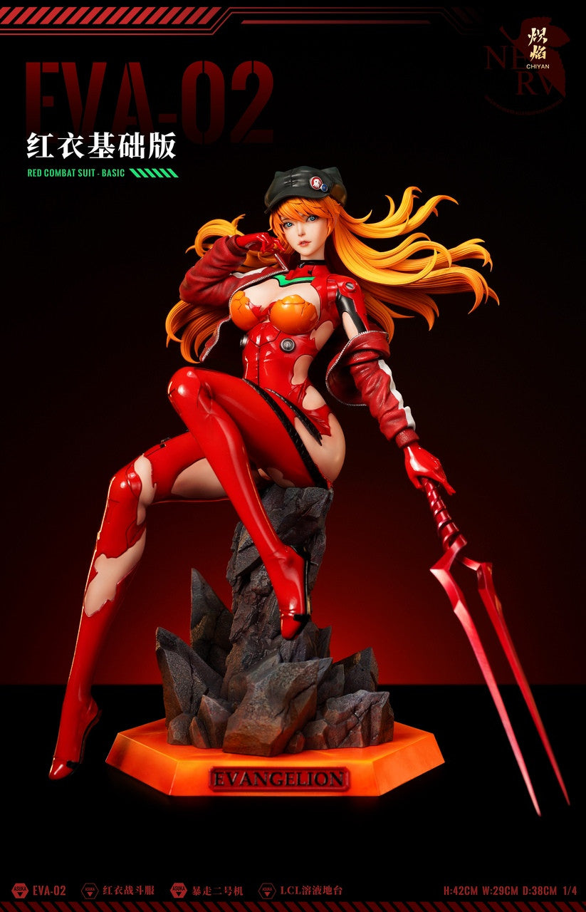 [Warehouse in Stock] CHIYAN Studio - Statue - Neon Genesis Evangelion Soryu Asuka Langley