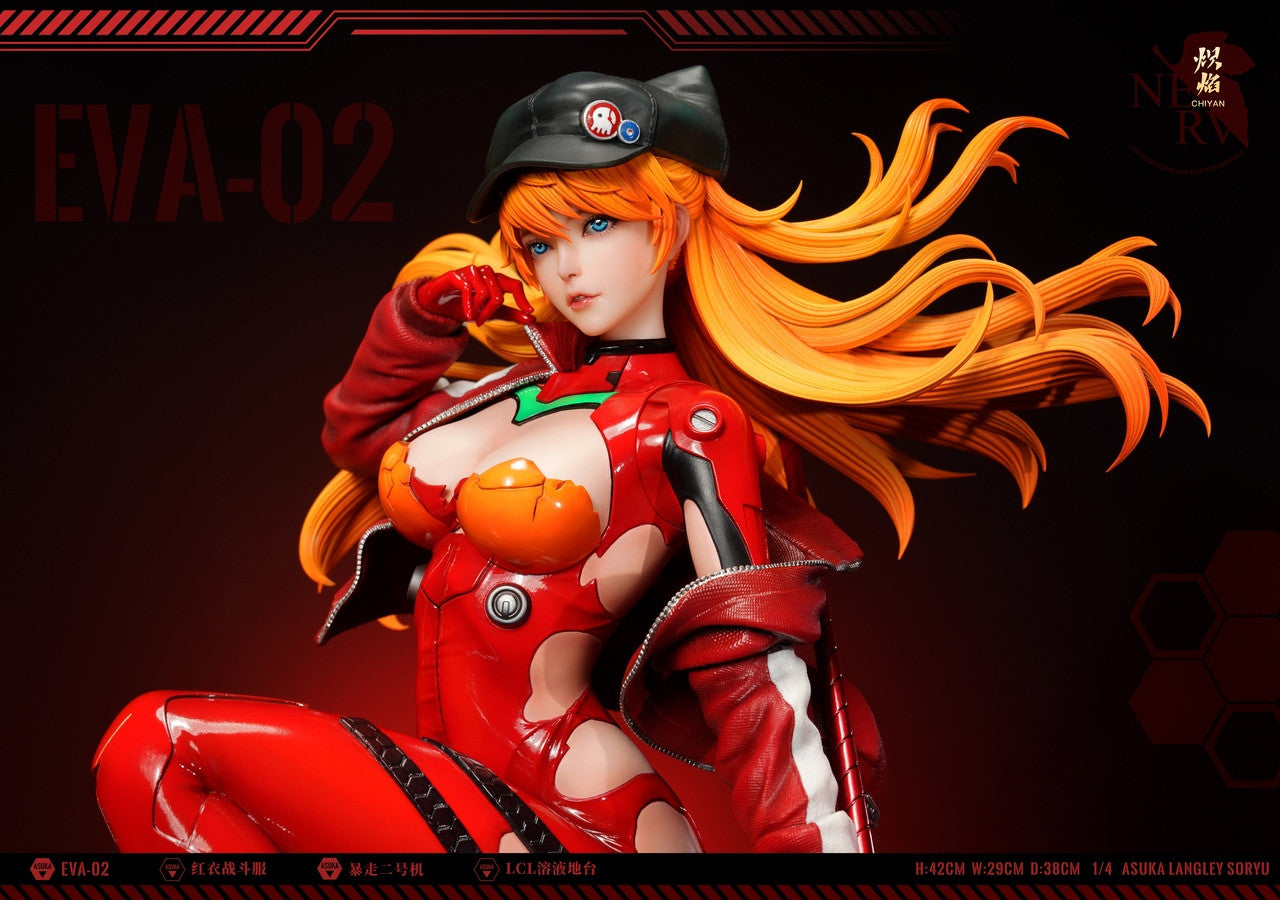 [Warehouse in Stock] CHIYAN Studio - Statue - Neon Genesis Evangelion Soryu Asuka Langley