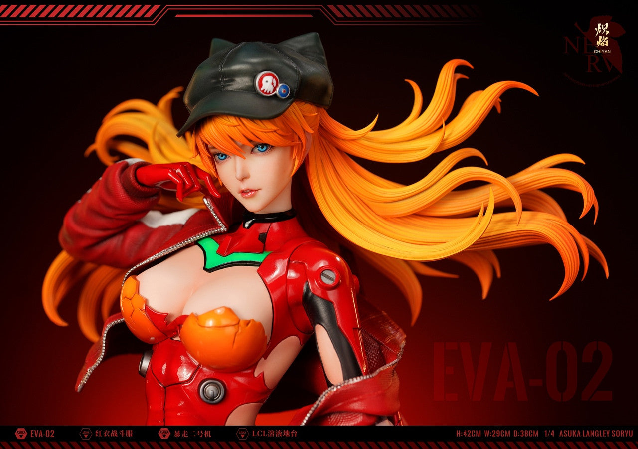 [Warehouse in Stock] CHIYAN Studio - Statue - Neon Genesis Evangelion Soryu Asuka Langley