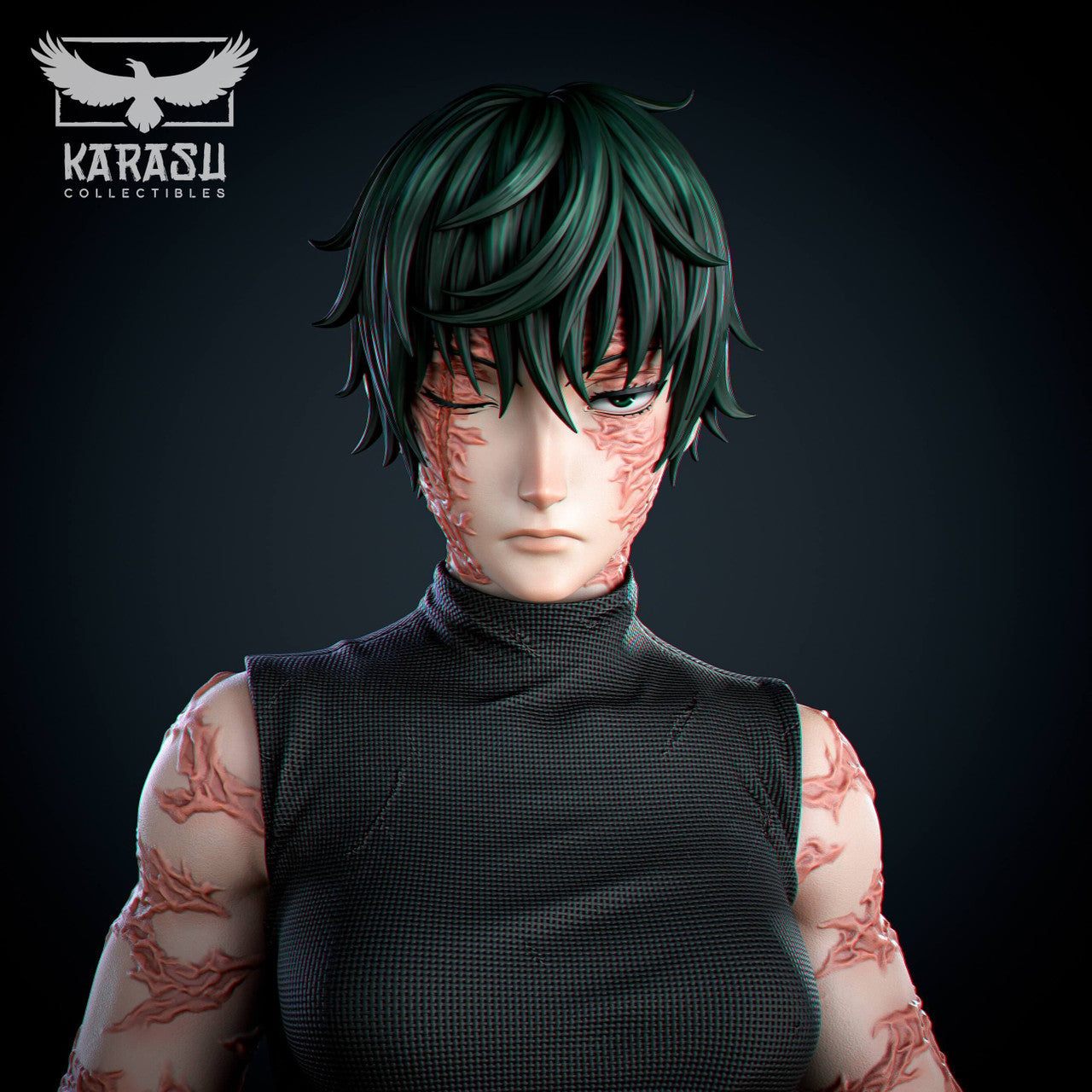 [Warehouse in Stock] Karasu Collectibles - Statue - Jujutsu Kaisen - Zenin Maki