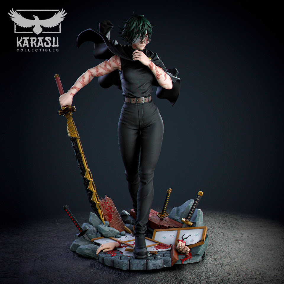 [Warehouse in Stock] Karasu Collectibles - Statue - Jujutsu Kaisen - Zenin Maki
