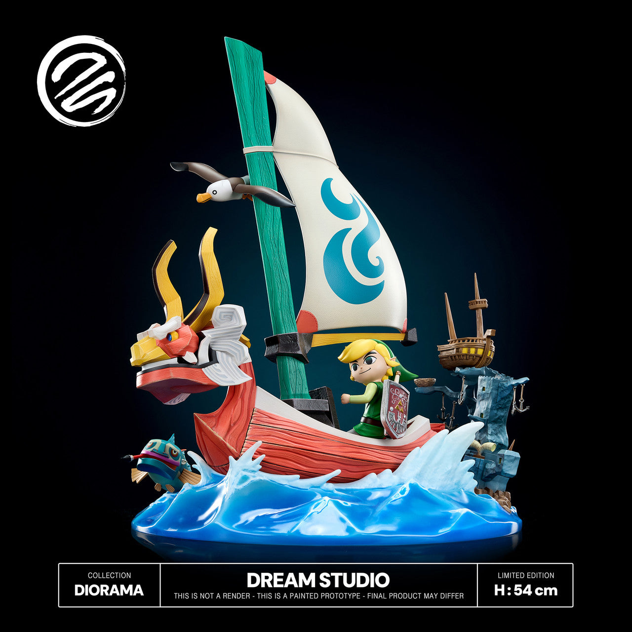 [Warehouse in Stock] Dream Studio - Statue - King of Red Lions (Diorama)