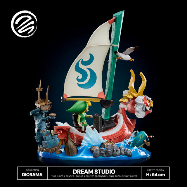 [Warehouse in Stock] Dream Studio - Statue - King of Red Lions (Diorama)