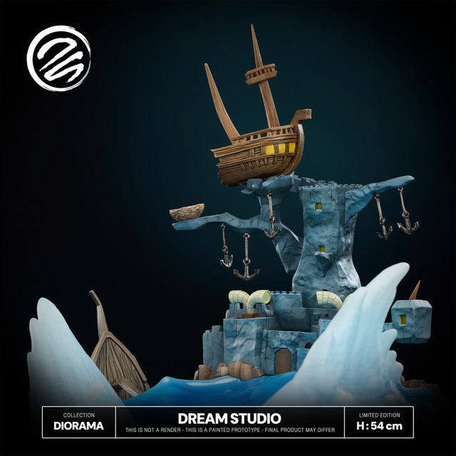 [Warehouse in Stock] Dream Studio - Statue - King of Red Lions (Diorama)