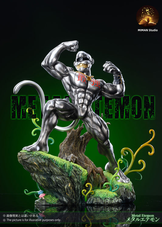 [Warehouse in Stock] MIMAN Studio - Statue - Digimon - Illustrated Scale 3rd Metal Etemon